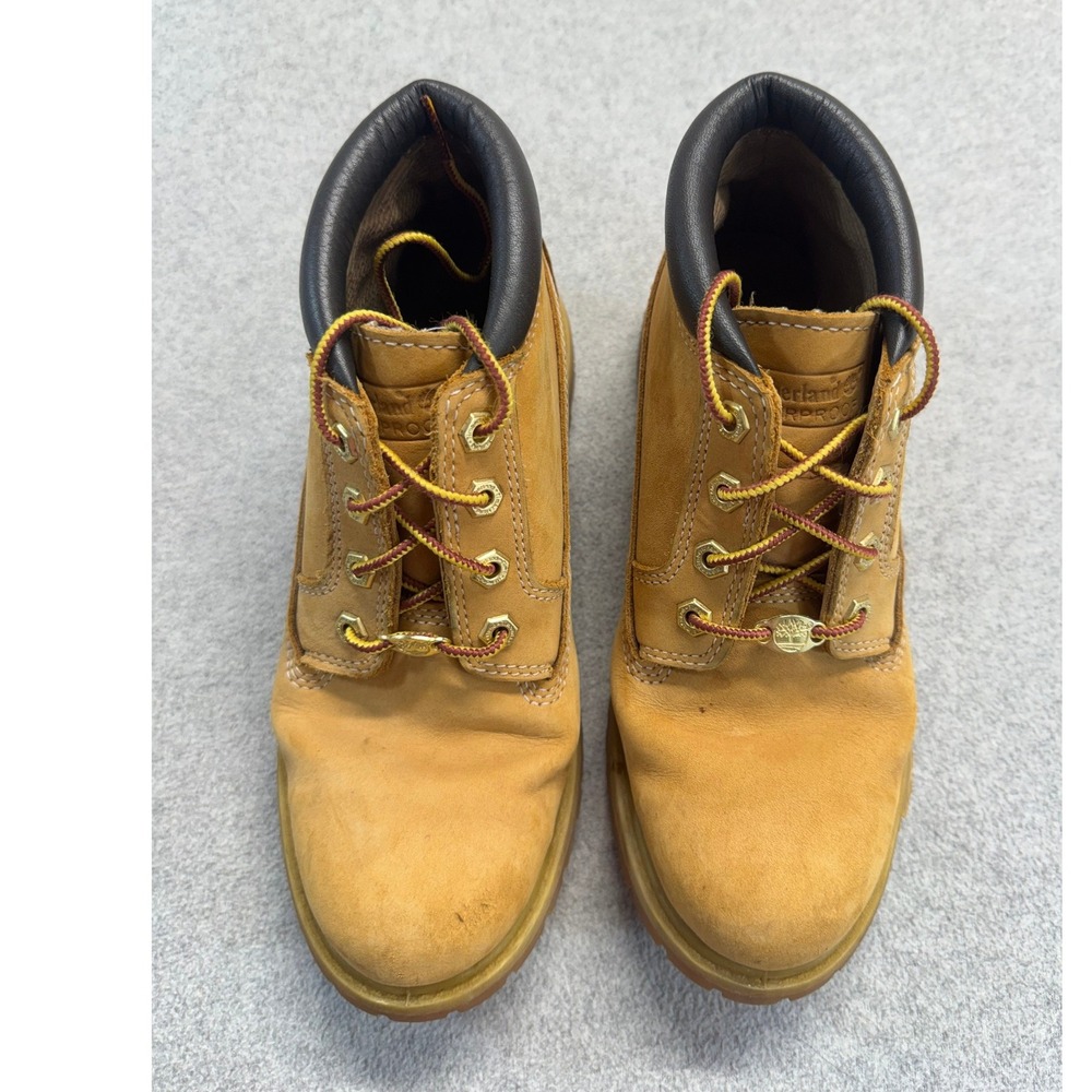 Timberland Waterproof Boots Women's 7.5 Wheat Nubuck Anti Fatigue‎ Work Outdoor